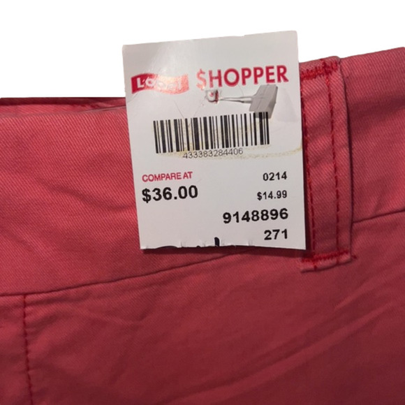 Size 8 salmon colored pink skinny jeans - Picture 2 of 4